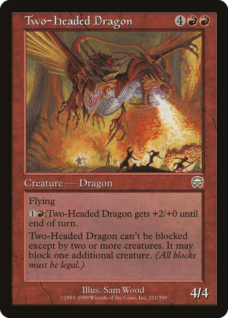 Two-Headed Dragon (MMQ-221)  - Mercadian Masques