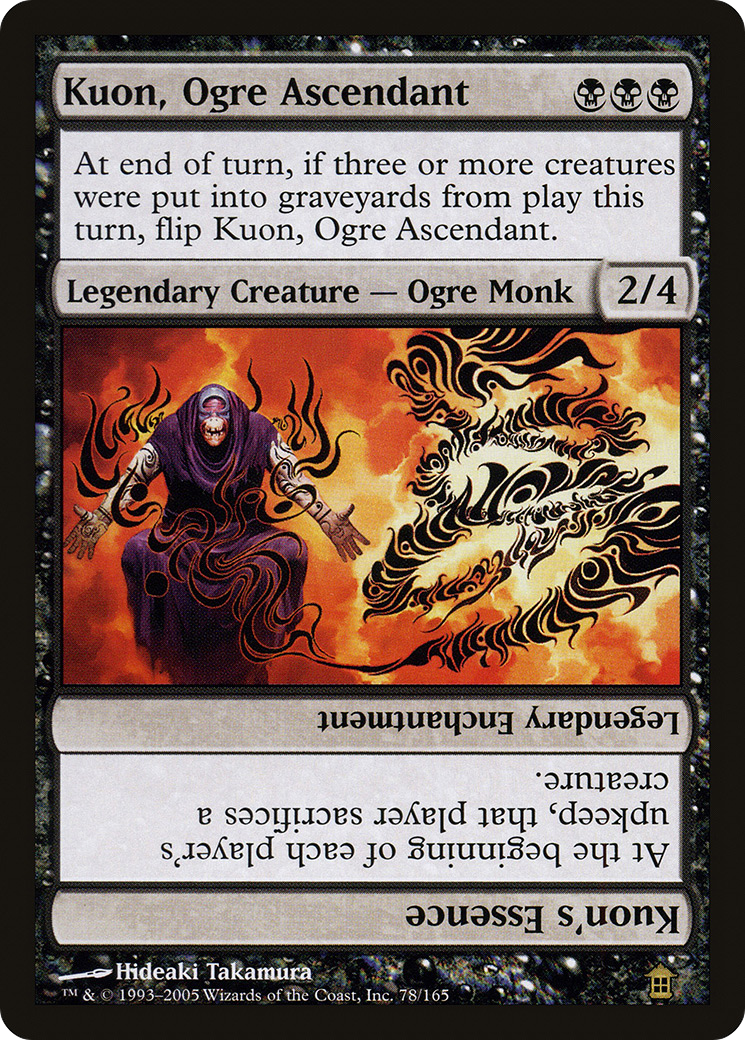 Kuon, Ogre Ascendant (SOK-078)  - Saviors of Kamigawa