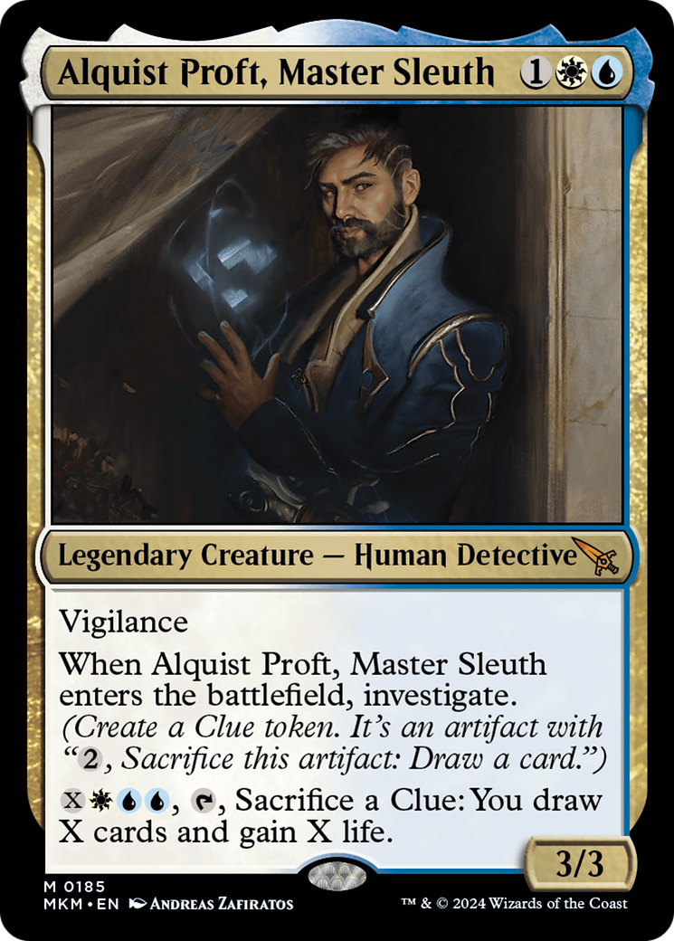 Alquist Proft, Master Sleuth (MKM-185)  - Murders at Karlov Manor