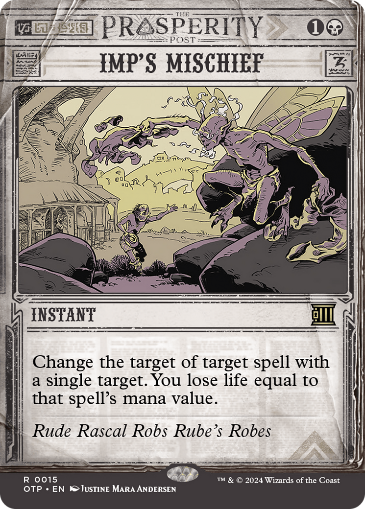 Imp's Mischief (OTP-015)  - Breaking News: (Showcase) (Borderless)