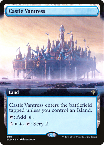 Castle Vantress (Extended Art) (ELD-390)  Foil - Throne of Eldraine: (Extended Art)