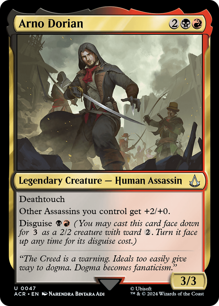 Arno Dorian (ACR-047)  Foil - Assassin's Creed
