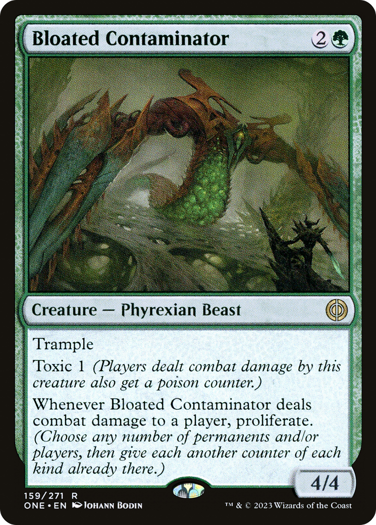 Bloated Contaminator (ONE-159)  - Phyrexia: All Will Be One