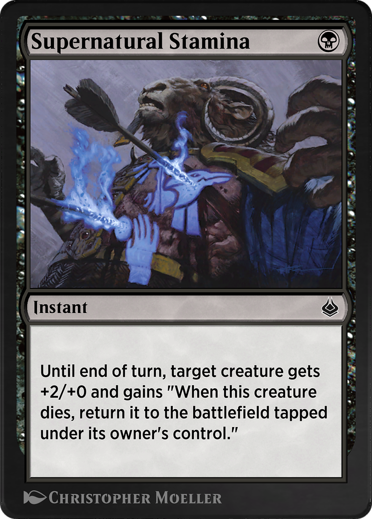 Supernatural Stamina (AKR-126)  - Amonkhet Remastered