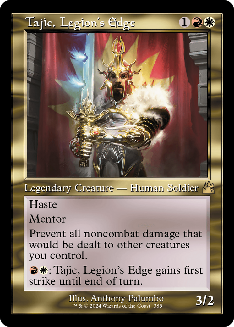 Tajic, Legion's Edge (Retro Frame) (RVR-385)  - Ravnica Remastered
