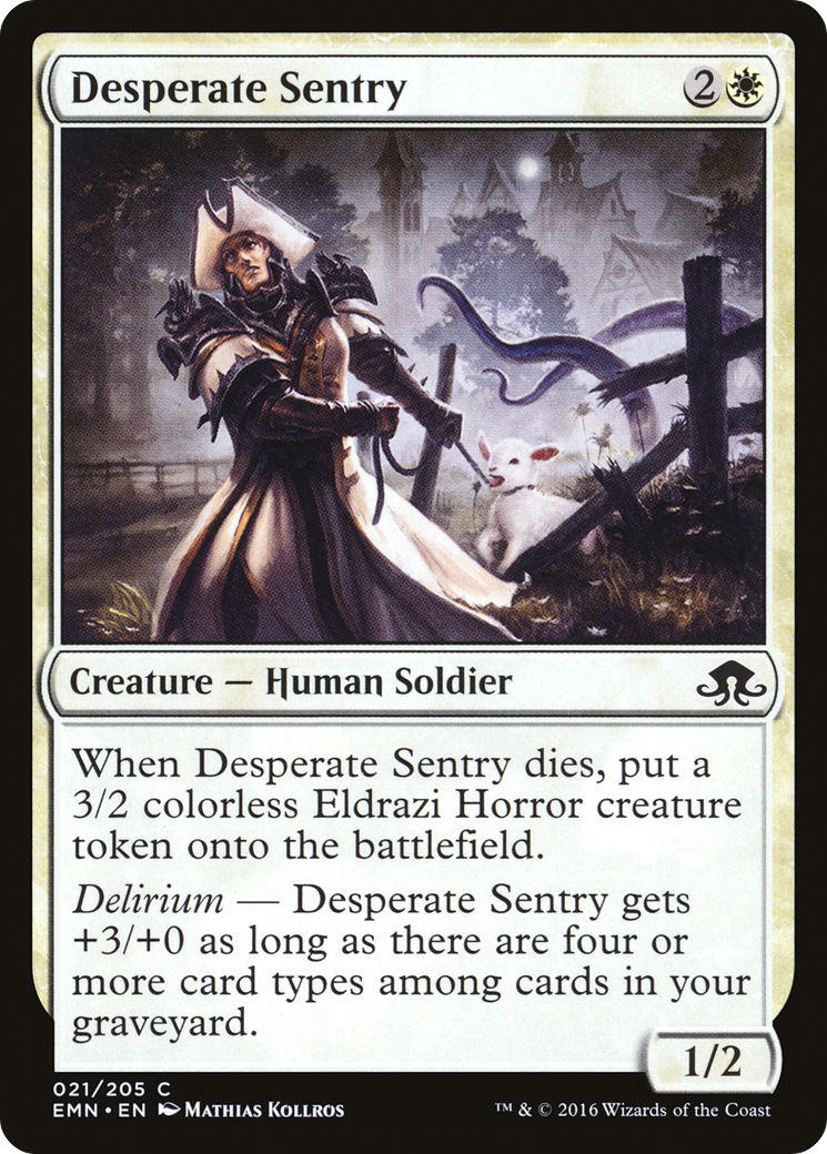 Desperate Sentry (EMN-021)  - Eldritch Moon