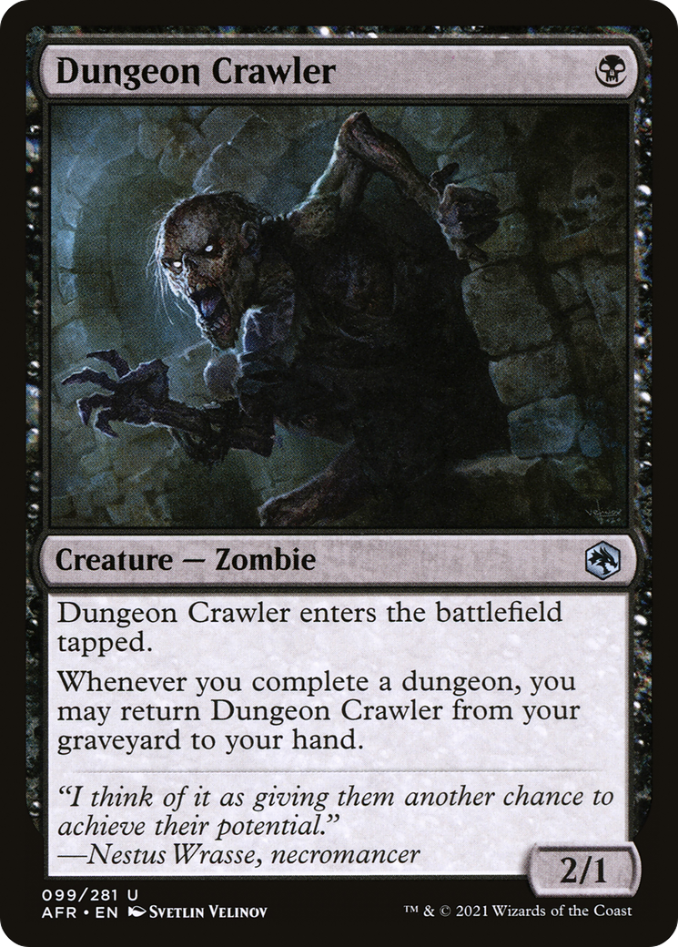 Dungeon Crawler (AFR-099)  Foil - Adventures in the Forgotten Realms