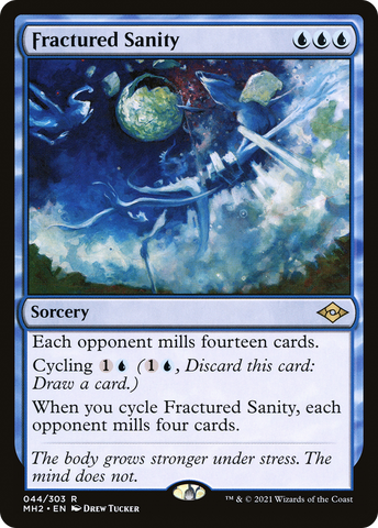 Fractured Sanity (MH2-044)  Foil - Modern Horizons 2