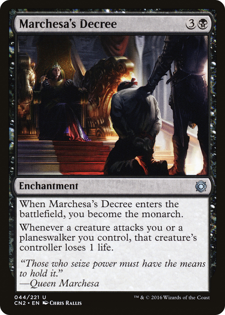 Marchesa's Decree (CN2-044)  Foil - Conspiracy: Take the Crown