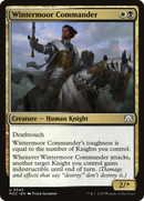 Wintermoor Commander (MOC-345)  - March of the Machine Commander