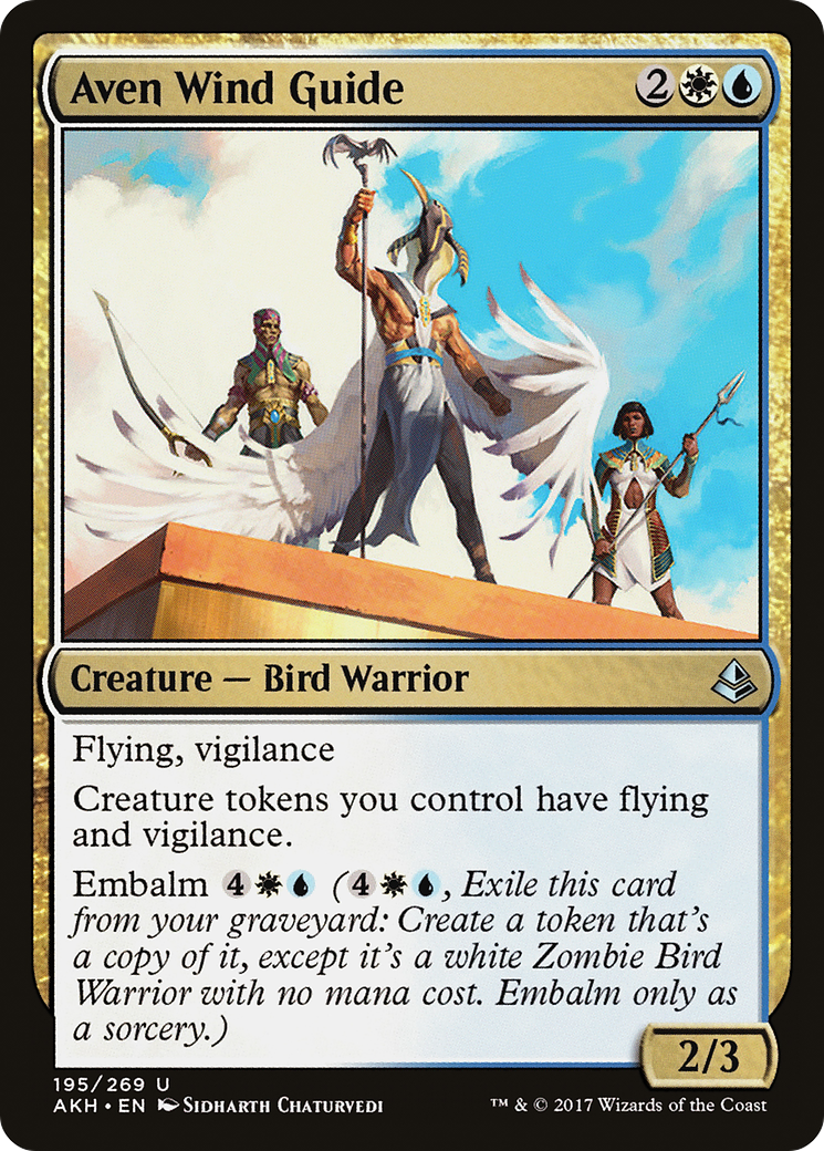 Aven Wind Guide (AKH-195)  - Amonkhet