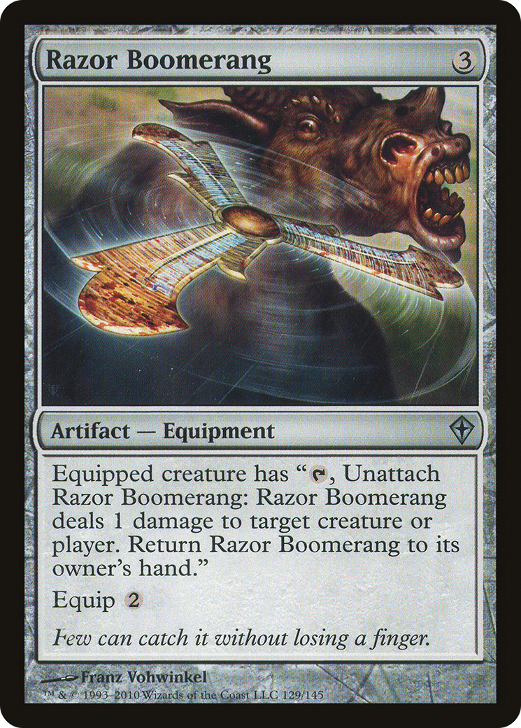 Razor Boomerang (WWK-129)  - Worldwake