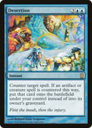 Desertion (CM1-004)  Foil - Commander's Arsenal