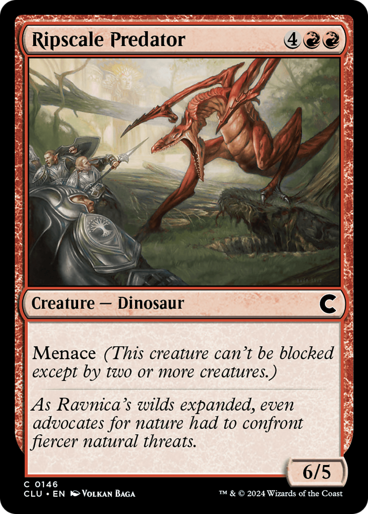 Ripscale Predator (CLU-146)  - Ravnica: Clue Edition