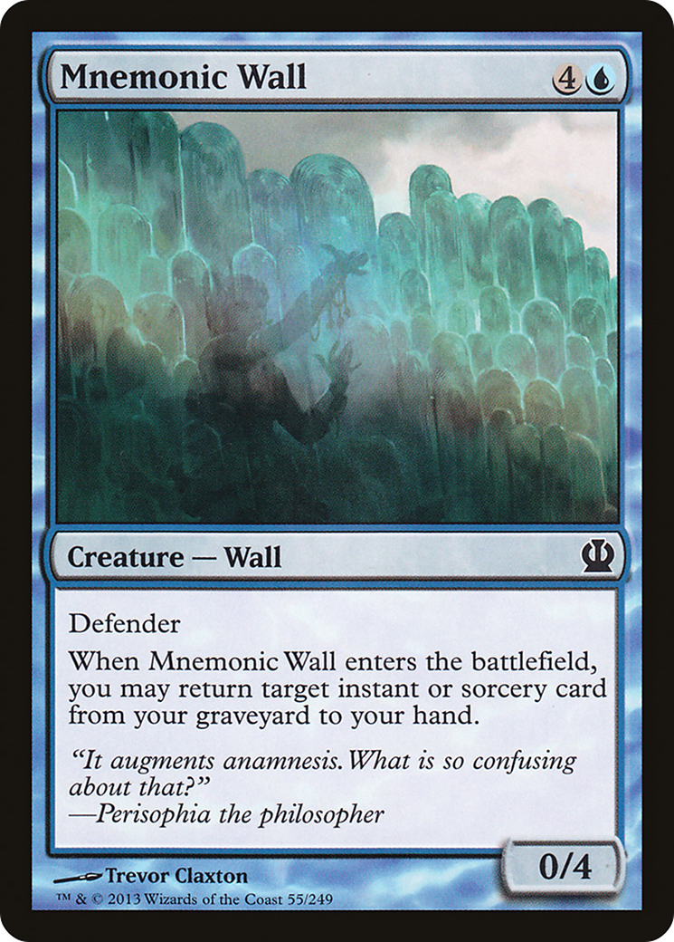 Mnemonic Wall (THS-055)  - Theros