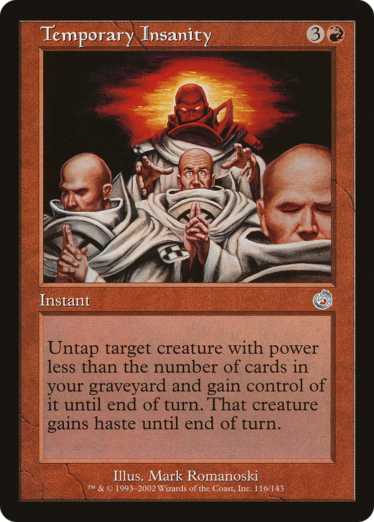 Temporary Insanity (TOR-116)  Foil - Torment