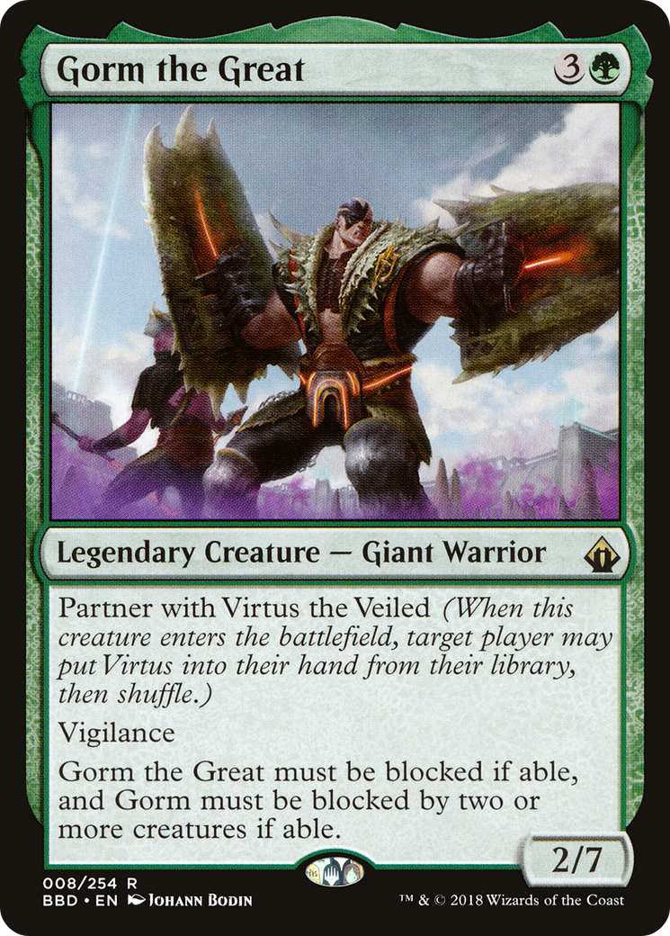 Gorm the Great (BBD-008)  - Battlebond