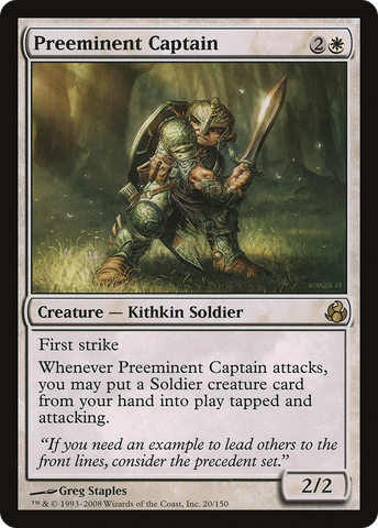 Preeminent Captain (MOR-020)  - Morningtide
