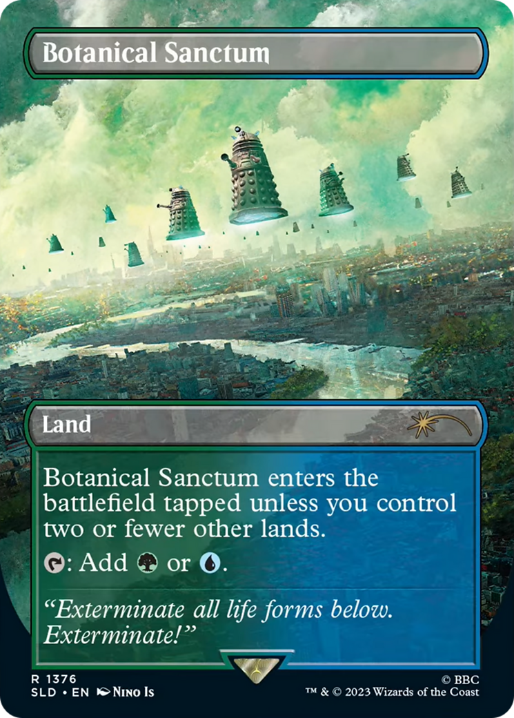 Botanical Sanctum (SLD-1376)  Foil - Secret Lair Drop (Borderless)