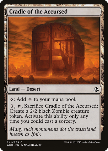 Cradle of the Accursed (AKH-241)  Foil - Amonkhet