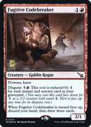 Fugitive Codebreaker (PRE-127)  Foil - Murders at Karlov Manor Promos