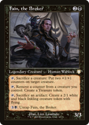 Fain, the Broker (Retro Frame) (BRC-105)  - The Brothers' War Commander