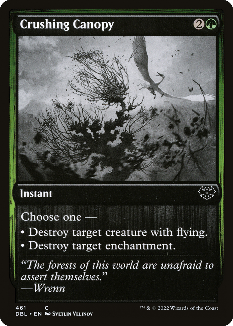 Crushing Canopy (DBL-461)  - Innistrad: Double Feature