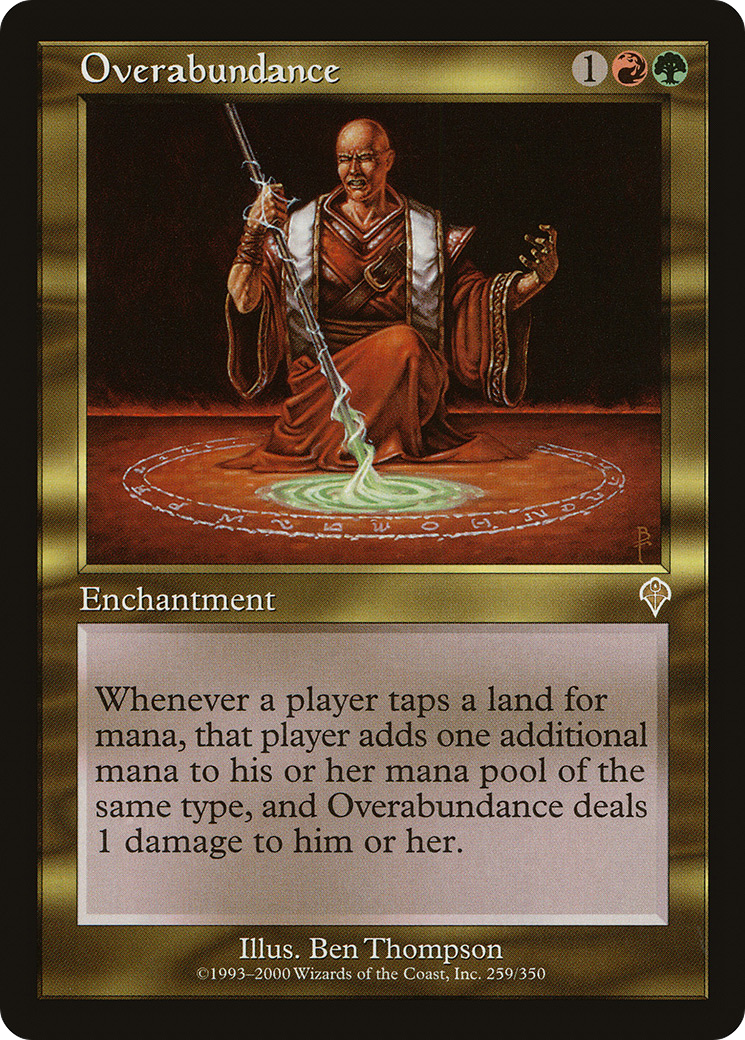 Overabundance (INV-259)  Foil - Invasion