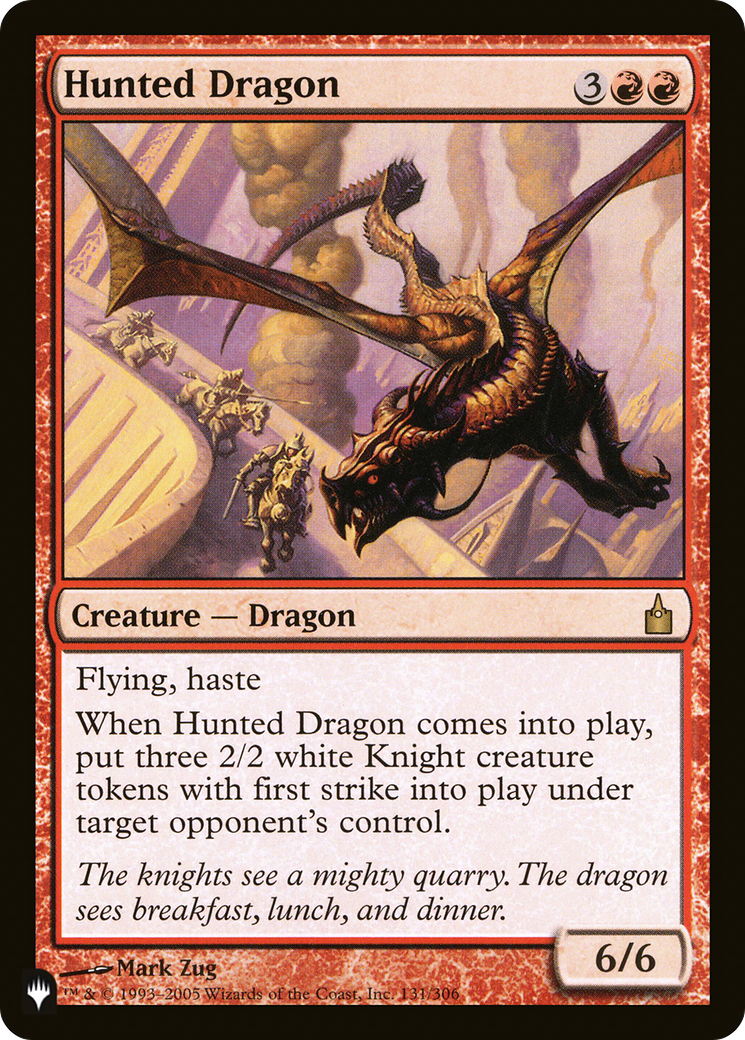 Hunted Dragon (LIST-131/306)  - The List