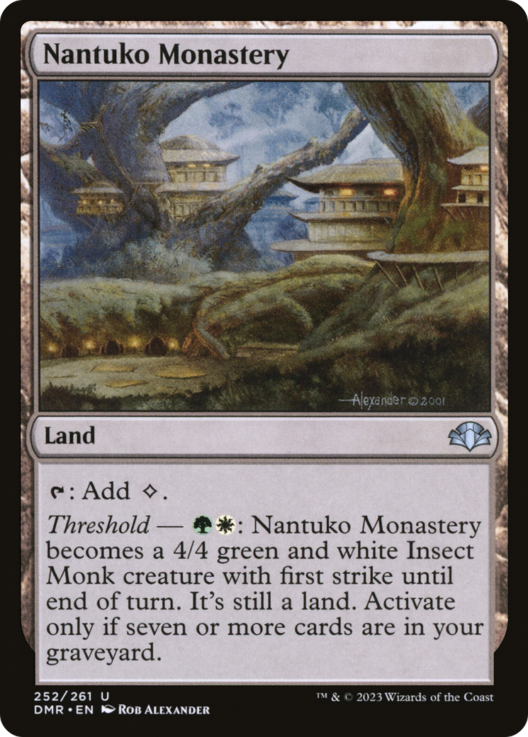 Nantuko Monastery (DMR-252)  Foil - Dominaria Remastered