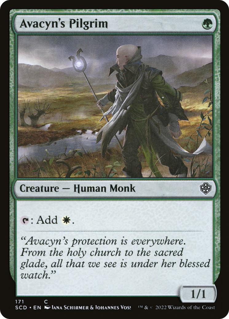 Avacyn's Pilgrim (SCD-171)  - Starter Commander Decks