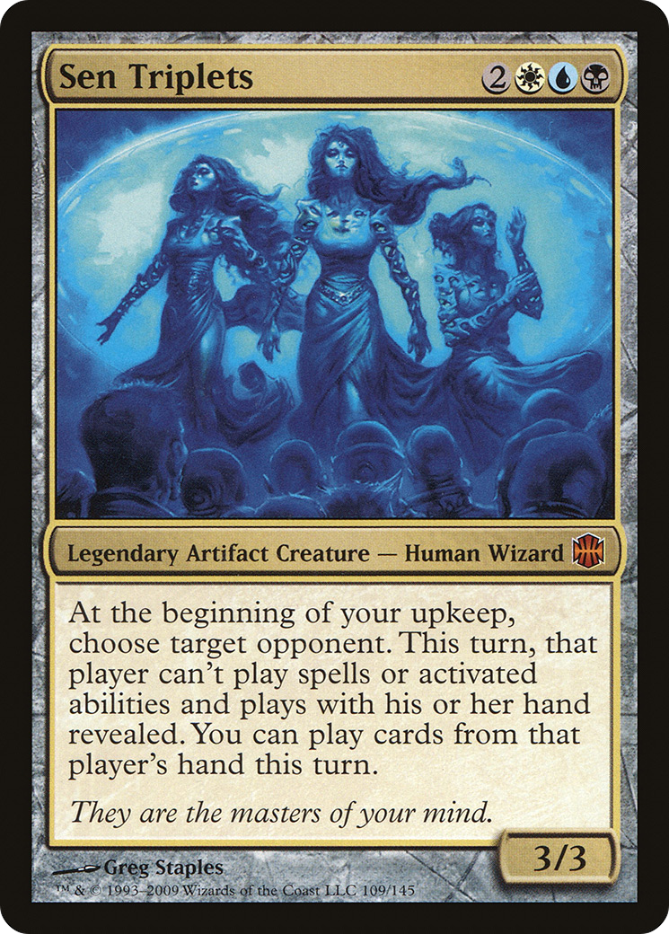 Sen Triplets (ARB-109)  Foil - Alara Reborn