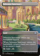 Selesnya Sanctuary (Borderless) (2X2-411)  - Double Masters 2022