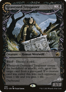 Graveyard Trespasser (Showcase) (MID-290)  - Innistrad: Midnight Hunt: (Showcase, Double Faced Transform)