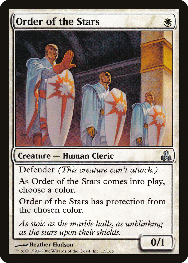 Order of the Stars (GPT-013)  Foil - Guildpact