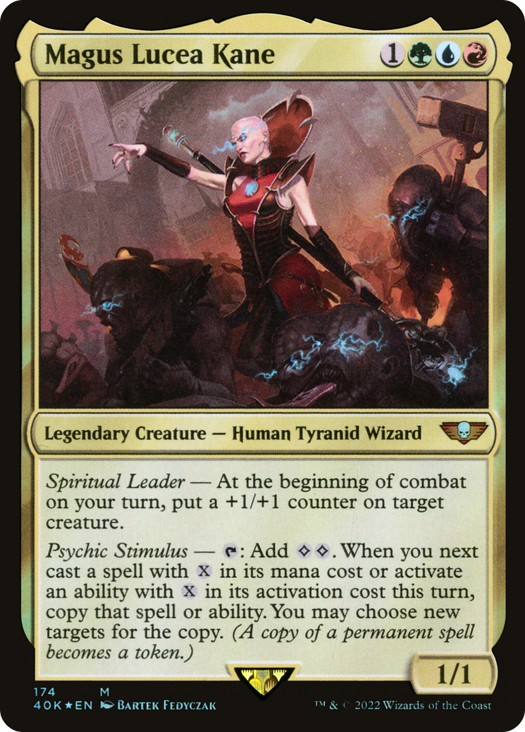 Magus Lucea Kane (40K-174)  Foil - Warhammer 40,000 Commander