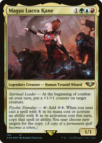 Magus Lucea Kane (40K-174)  Foil - Warhammer 40,000 Commander