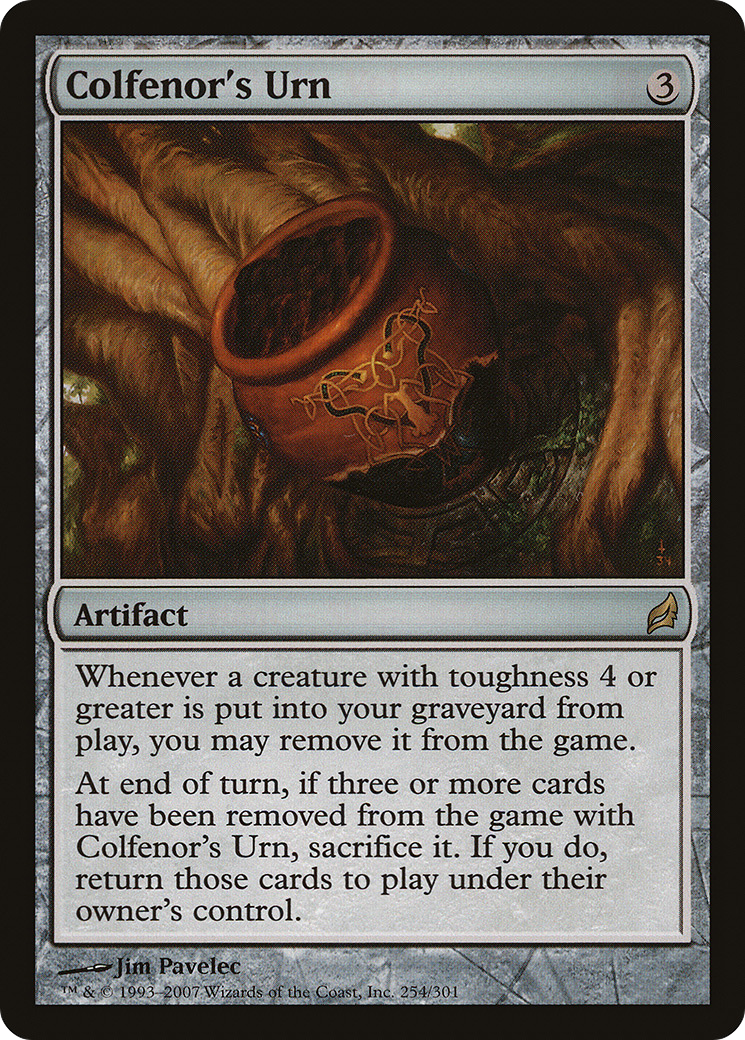 Colfenor's Urn (LRW-254)  Foil - Lorwyn