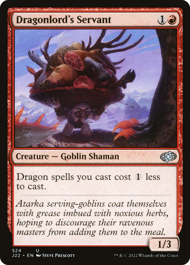Dragonlord's Servant (J22-524)  - Jumpstart 2022