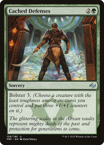 Cached Defenses (FRF-126)  - Fate Reforged