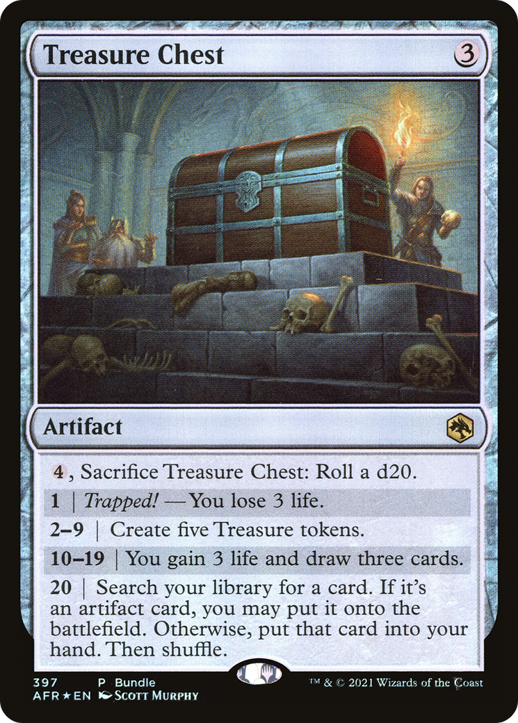 Treasure Chest (AFR Bundle) (UMP-397)  Foil - Adventures in the Forgotten Realms