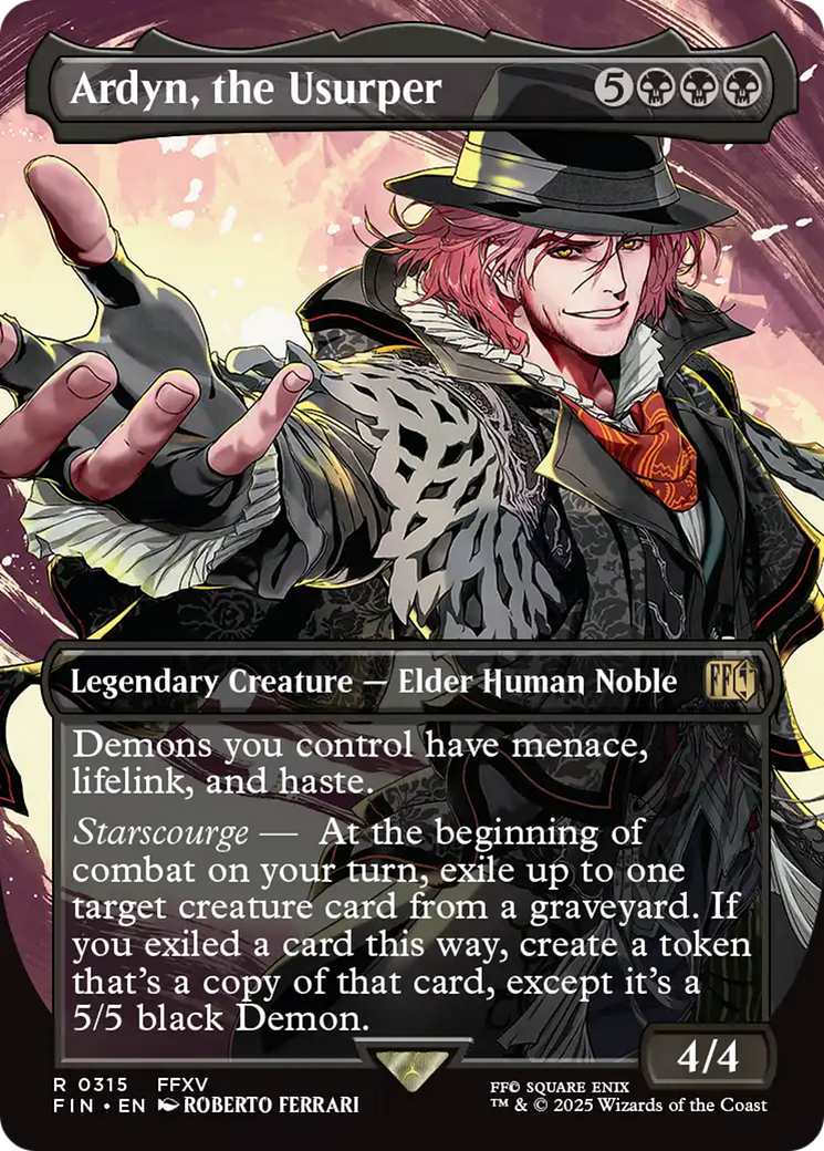 Ardyn, the Usurper (0315) (Borderless) (FIN-315)  - FINAL FANTASY