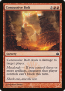Concussive Bolt (MBS-060)  Foil - Mirrodin Besieged