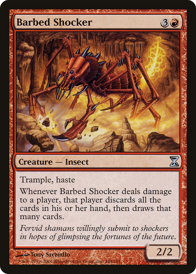 Barbed Shocker (TSP-144)  Foil - Time Spiral