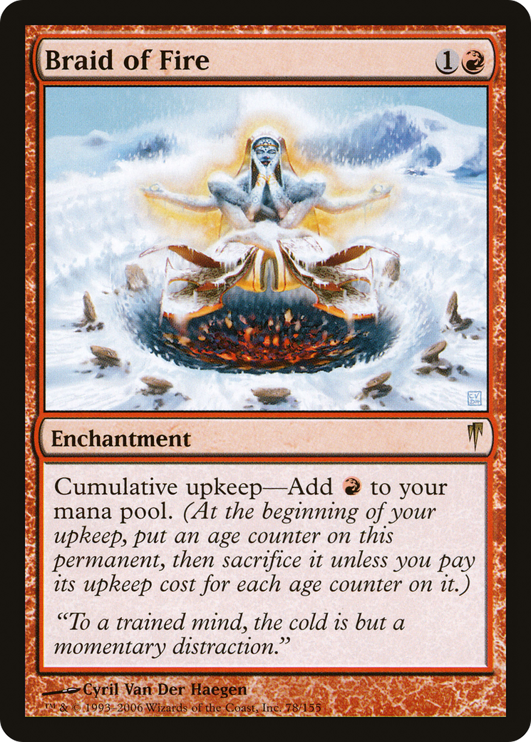 Braid of Fire (CSP-078)  - Coldsnap