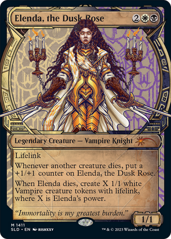 Elenda, the Dusk Rose (SLD-1411)  - Secret Lair Drop: (Showcase)