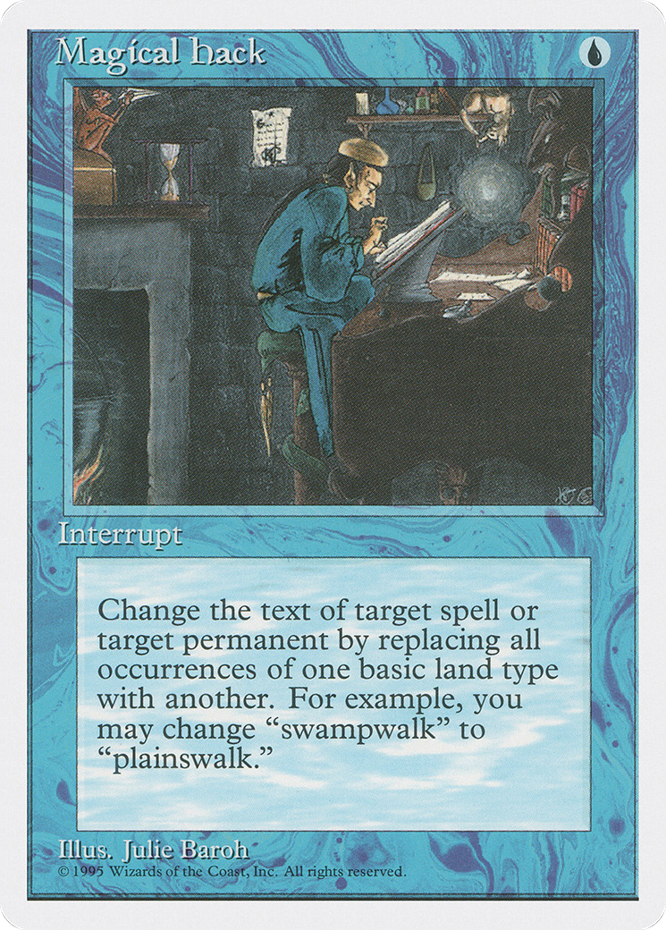 Magical Hack (4ED-)  - Fourth Edition