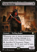 Grim Hireling (Extended Art) (AFC-294)  - Forgotten Realms Commander: (Extended Art)