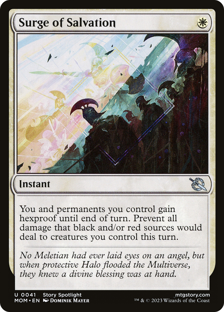 Surge of Salvation (MOM-041)  Foil - March of the Machine