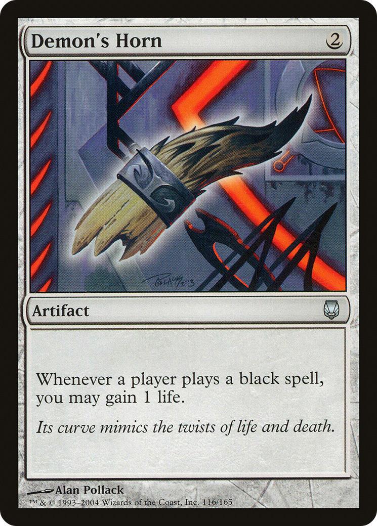 Demon's Horn (DST-116)  Foil - Darksteel